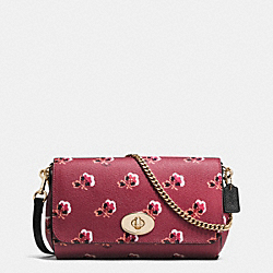 COACH F35909 Mini Ruby Crossbody In Bramble Rose Coated Canvas IMBYM