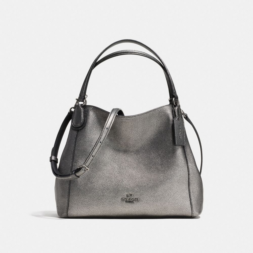 COACH F36101 EDIE SHOULDER BAG 28 ANTIQUE-NICKEL/GUNMETAL