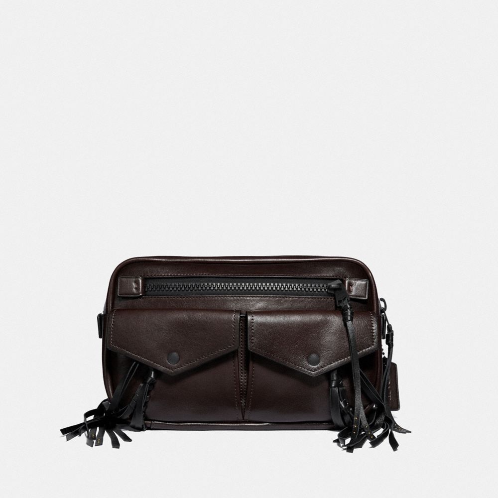 UTILITY BELT BAG 25 WITH WHIPSTITCH - MW/MAHOGANY - COACH F36250