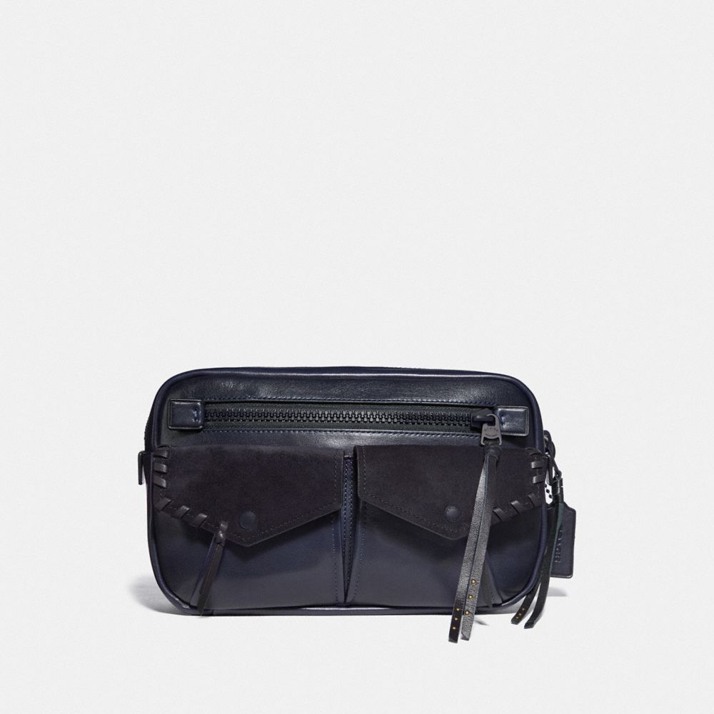 COACH F36474 Utility Belt Bag 25 MW/DARK NAVY