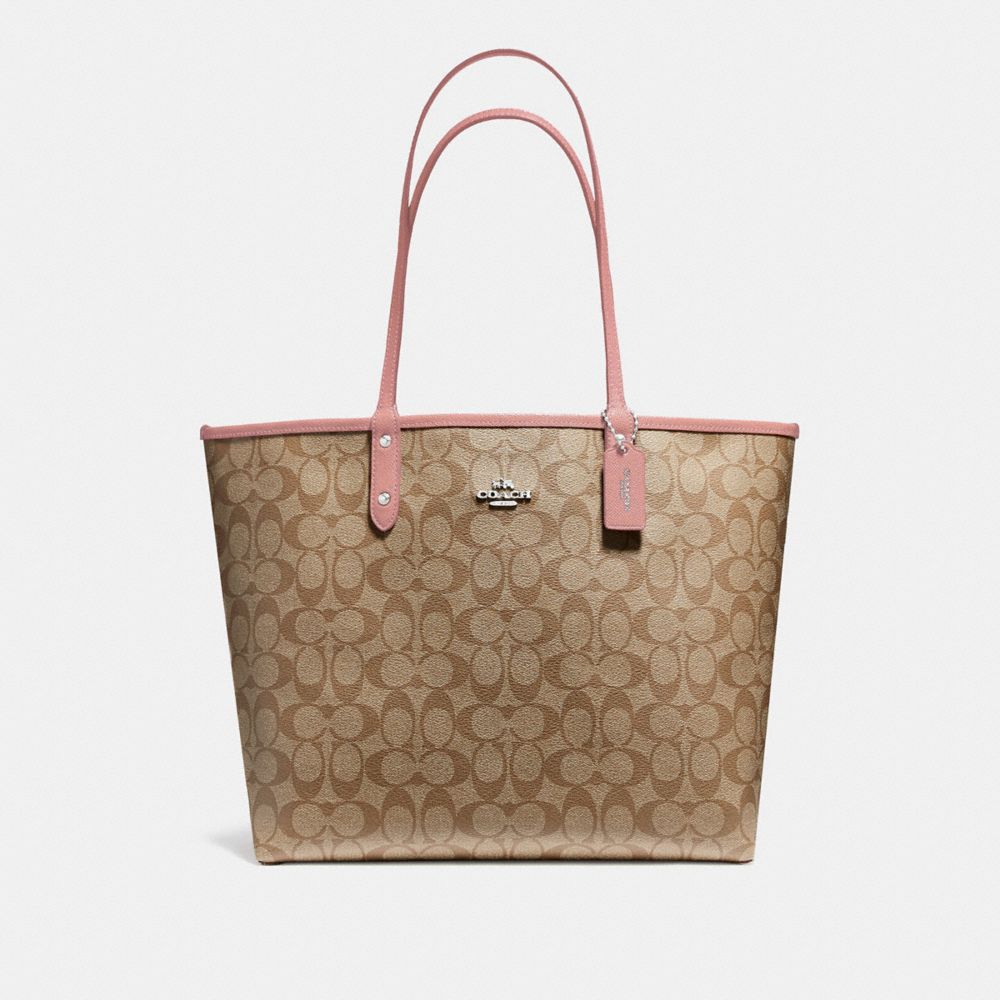 coach signature city tote