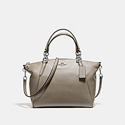 SMALL KELSEY SATCHEL - f36675 - SILVER/FOG