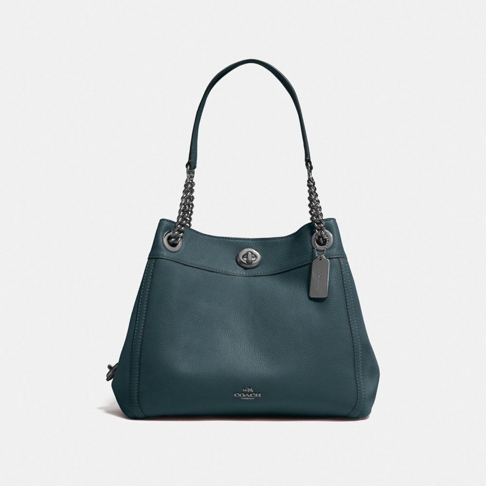 TURNLOCK EDIE SHOULDER BAG - GM/CYPRESS - COACH F36855