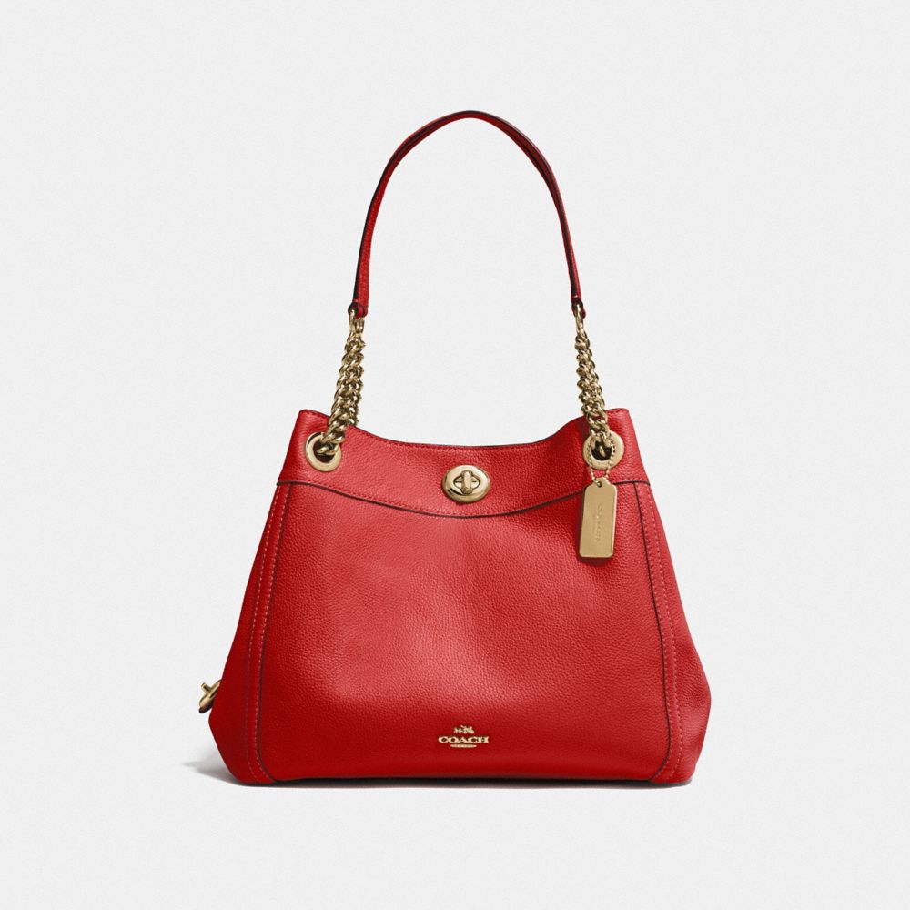 COACH F36855 Turnlock Edie Shoulder Bag LI/JASPER