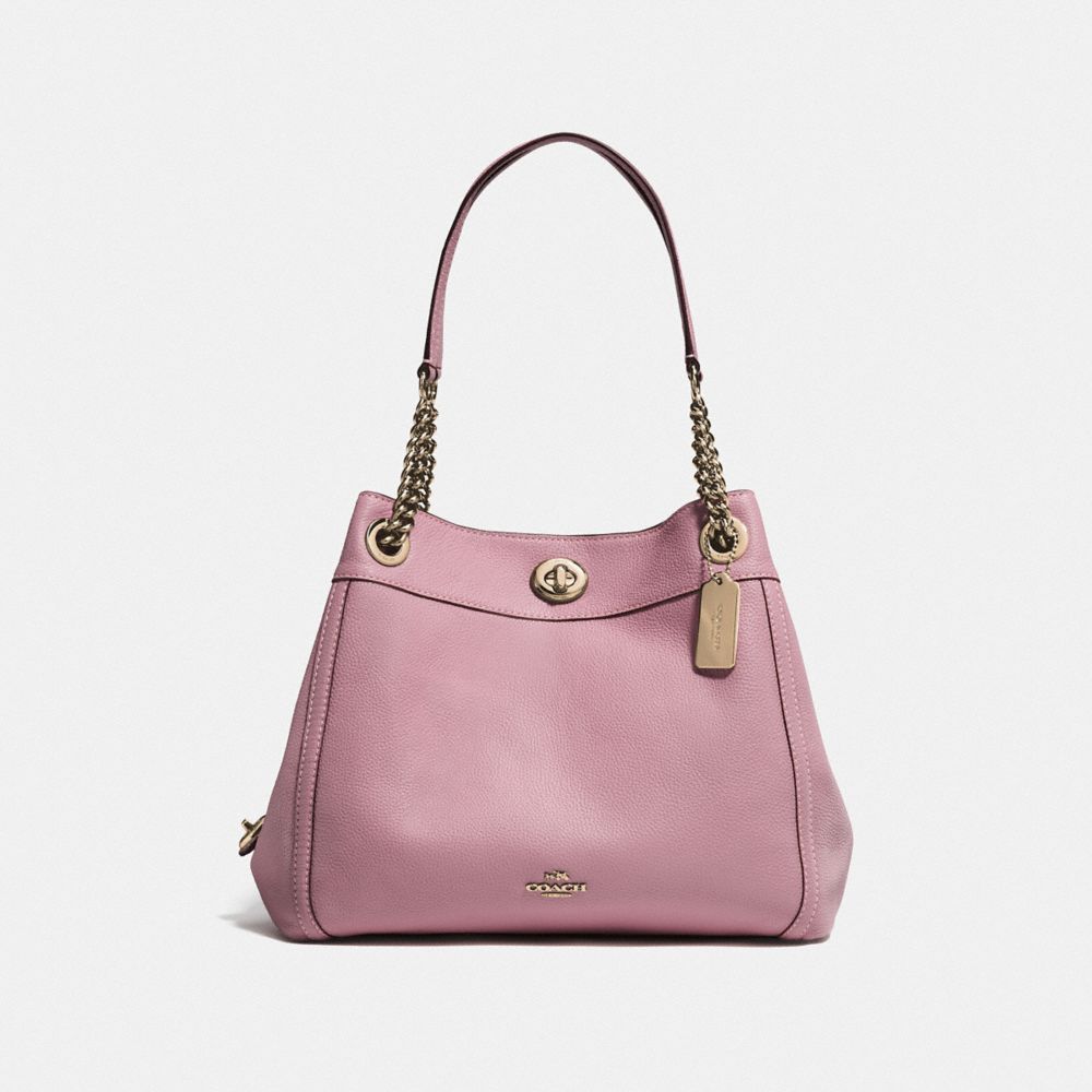 COACH F36855 - TURNLOCK EDIE SHOULDER BAG LI/ROSE