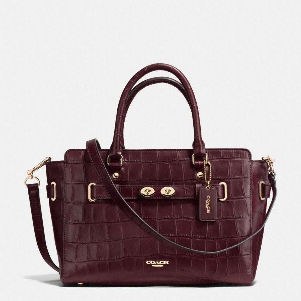 coach croc bag