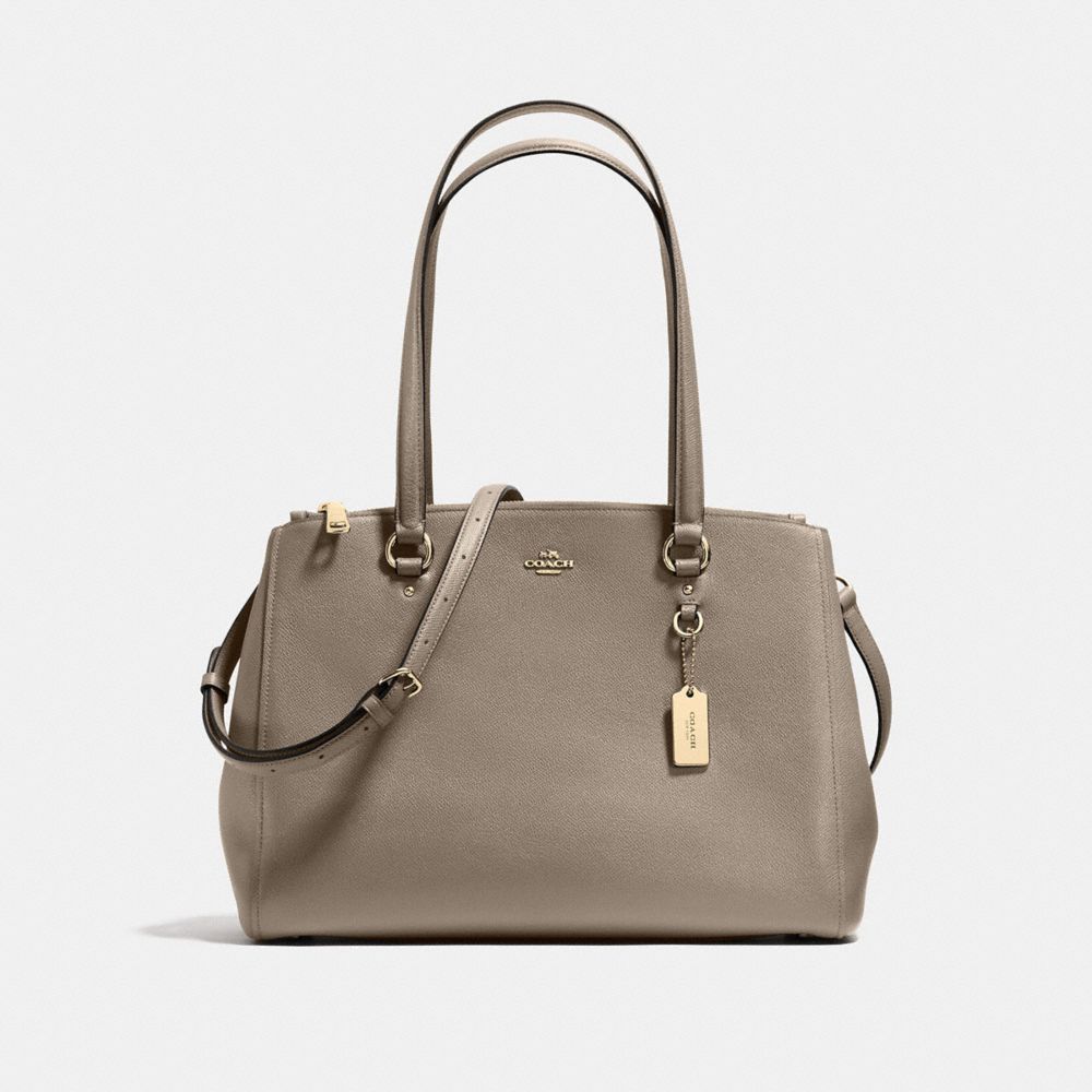 COACH F37148 STANTON CARRYALL FOG/LIGHT GOLD