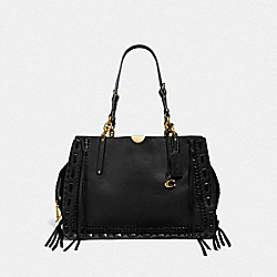 COACH DREAMER TOTE 34 WITH WHIPSTITCH - B4/BLACK - F37277