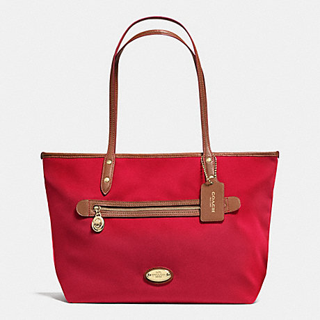 COACH f37336 TOTE IN POLYESTER TWILL IME8B