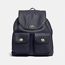 COACH F37410 - BILLIE BACKPACK IMITATION GOLD/MIDNIGHT