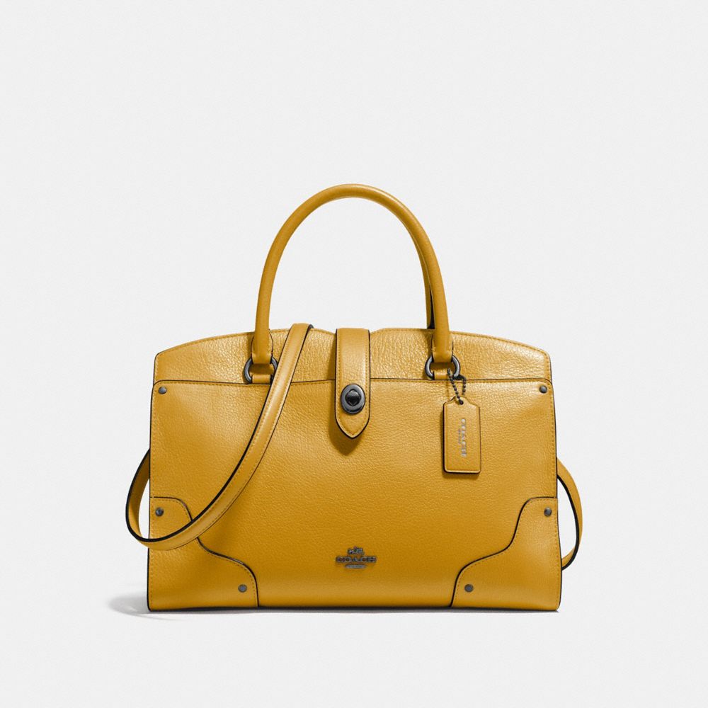 coach grain mercer satchel