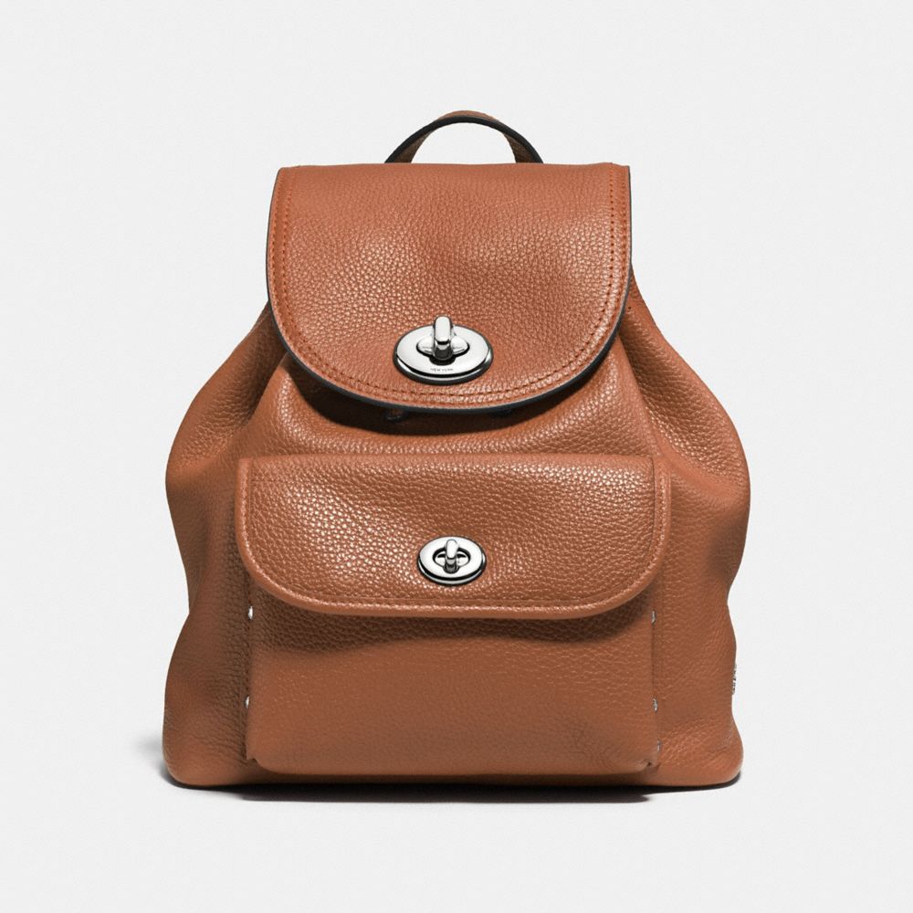 coach mini turnlock backpack