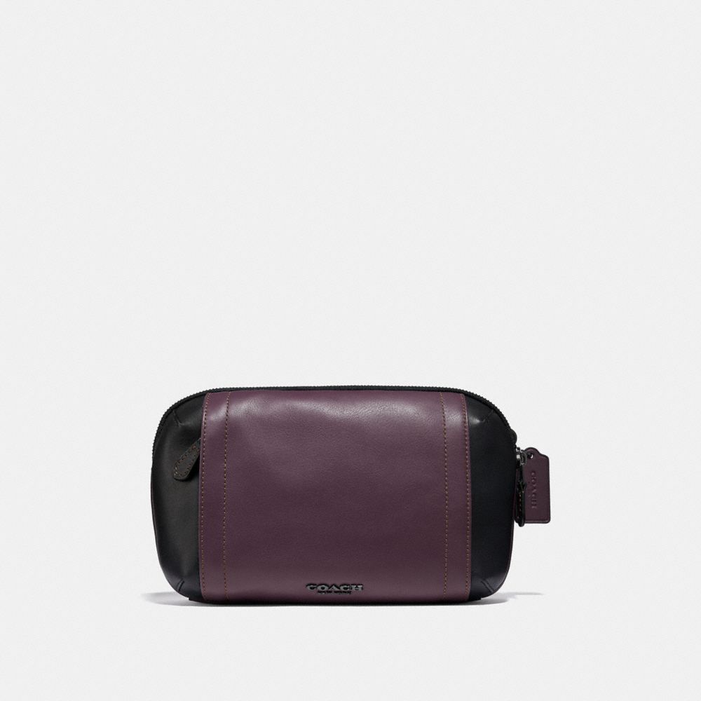 COACH GRAHAM UTILITY PACK - OXBLOOD/BLACK ANTIQUE NICKEL - F37594