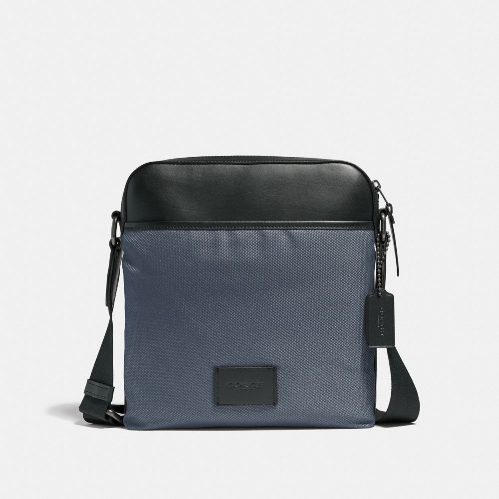 CROSSBODY - COACH F37609 - MIDNIGHT NAVY/BLACK ANTIQUE NICKEL