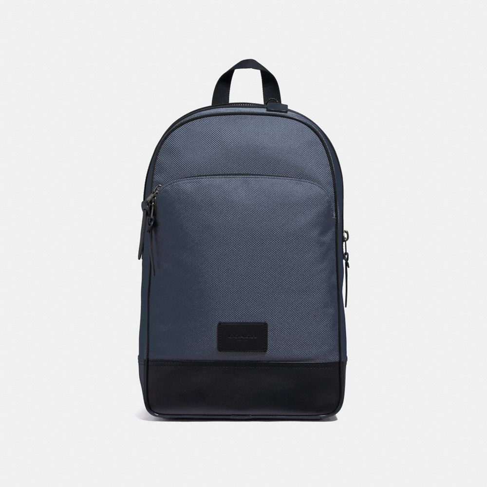 SLIM BACKPACK - MIDNIGHT NAVY/BLACK ANTIQUE NICKEL - COACH F37610