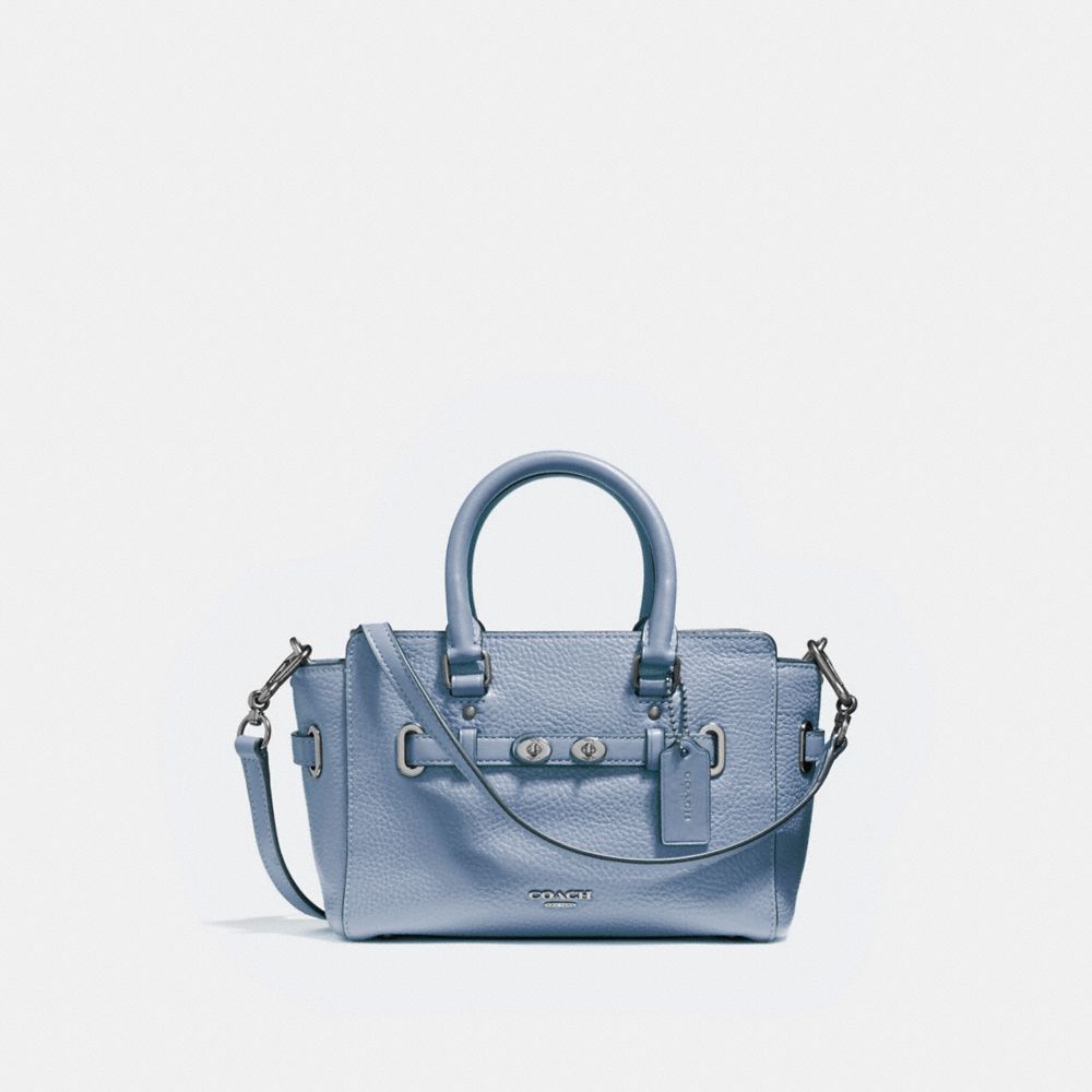 COACH F37635 MINI BLAKE CARRYALL SILVER/DUSK-2