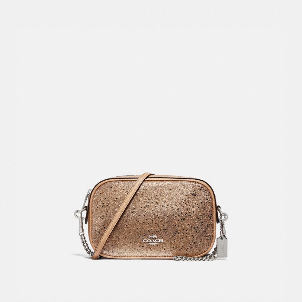 ISLA CHAIN CROSSBODY WITH STAR GLITTER - GOLD/SILVER - COACH F37748