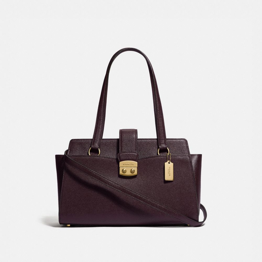 AVARY CARRYALL - OXBLOOD 1/LIGHT GOLD - COACH F37832