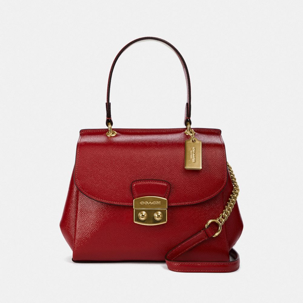 COACH F37833 - AVARY CROSSBODY RUBY/LIGHT GOLD