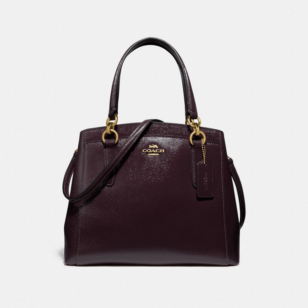 COACH F37837 MINETTA CROSSBODY OXBLOOD-1/LIGHT-GOLD