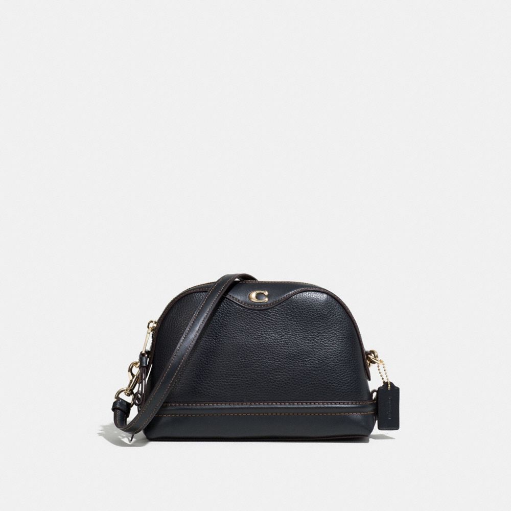 IVIE CROSSBODY - F37863 - BLACK/LIGHT GOLD