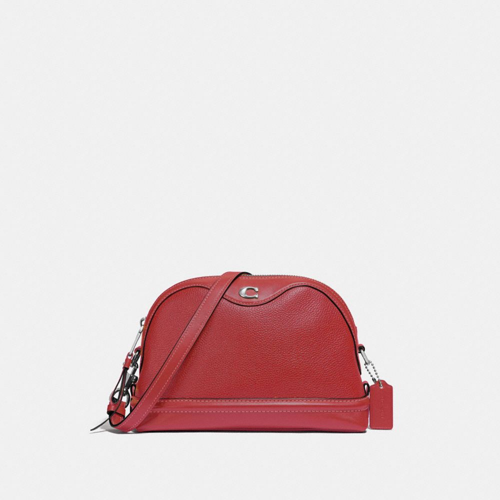 IVIE CROSSBODY - F37863 - WASHED RED/SILVER