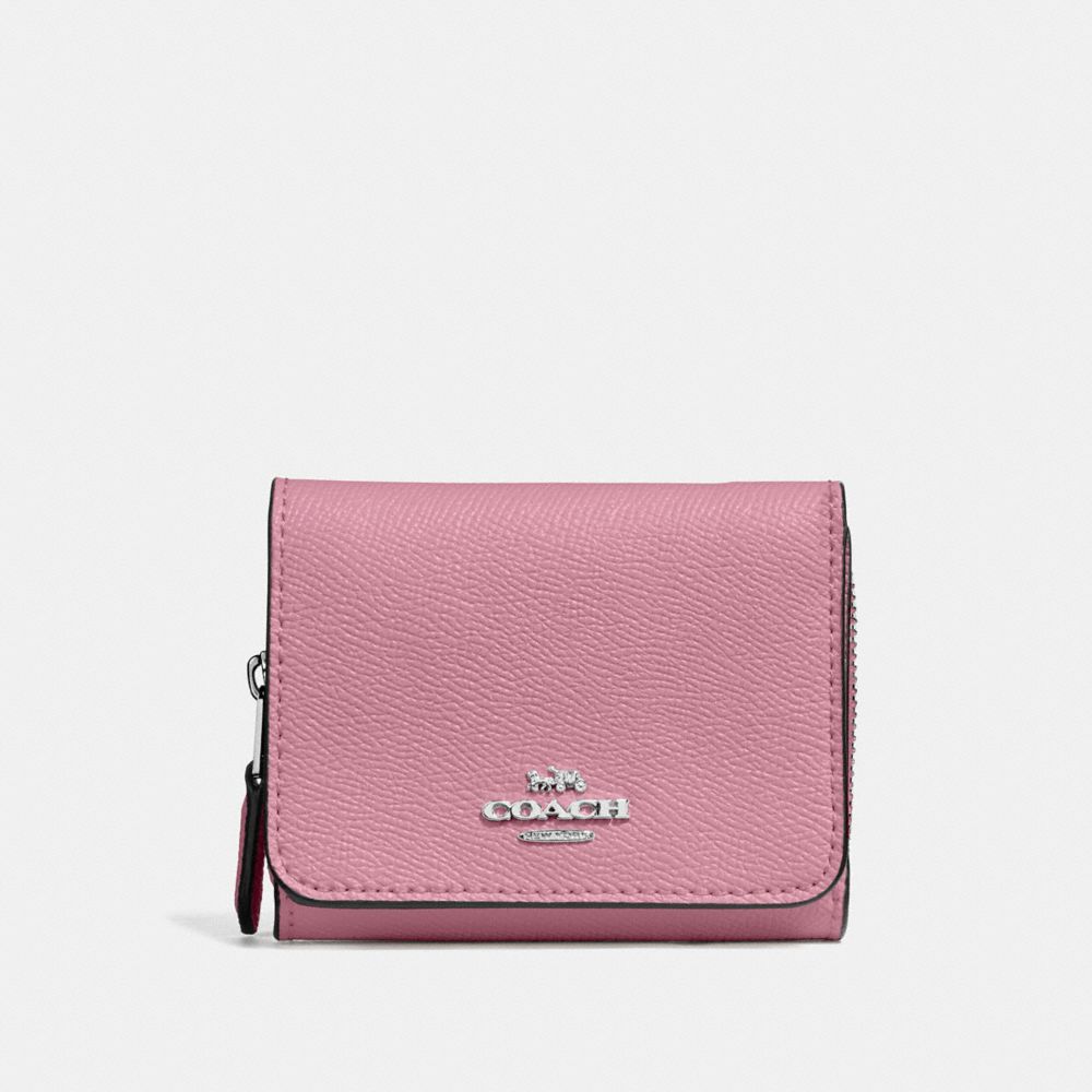 SMALL TRIFOLD WALLET - TULIP - COACH F37968