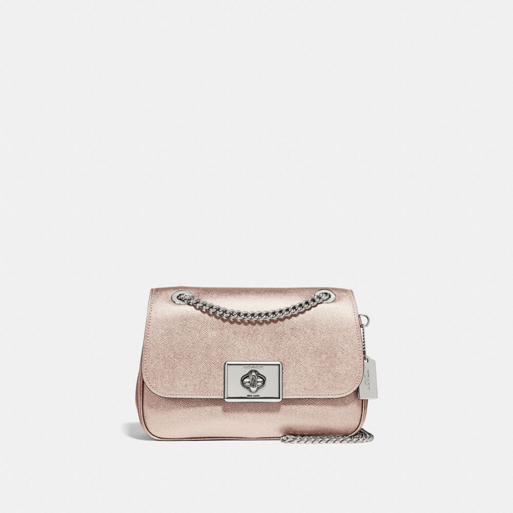 CASSIDY CROSSBODY - F38073 - PLATINUM/SILVER