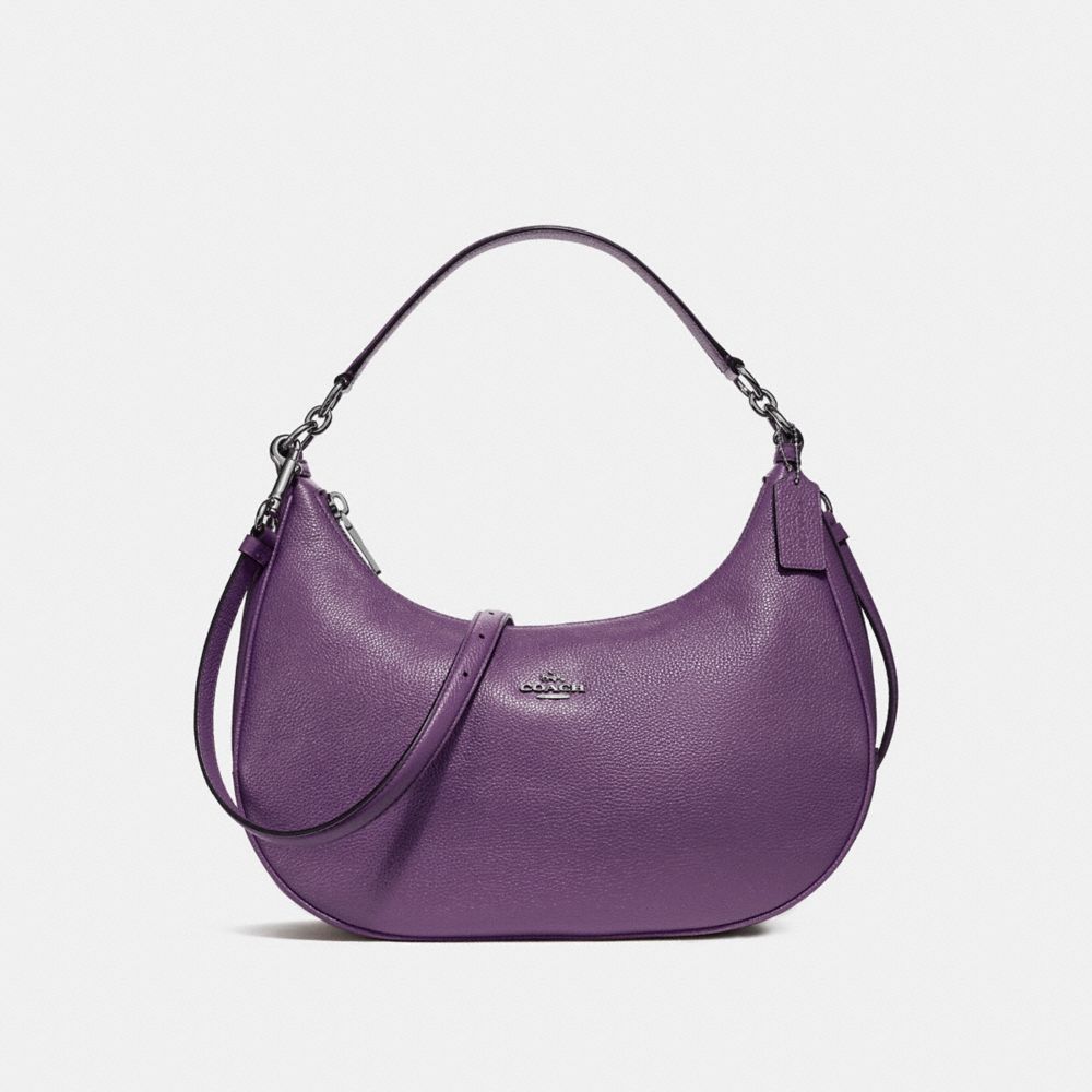 COACH F38250 - EAST/WEST HARLEY HOBO SILVER/BERRY