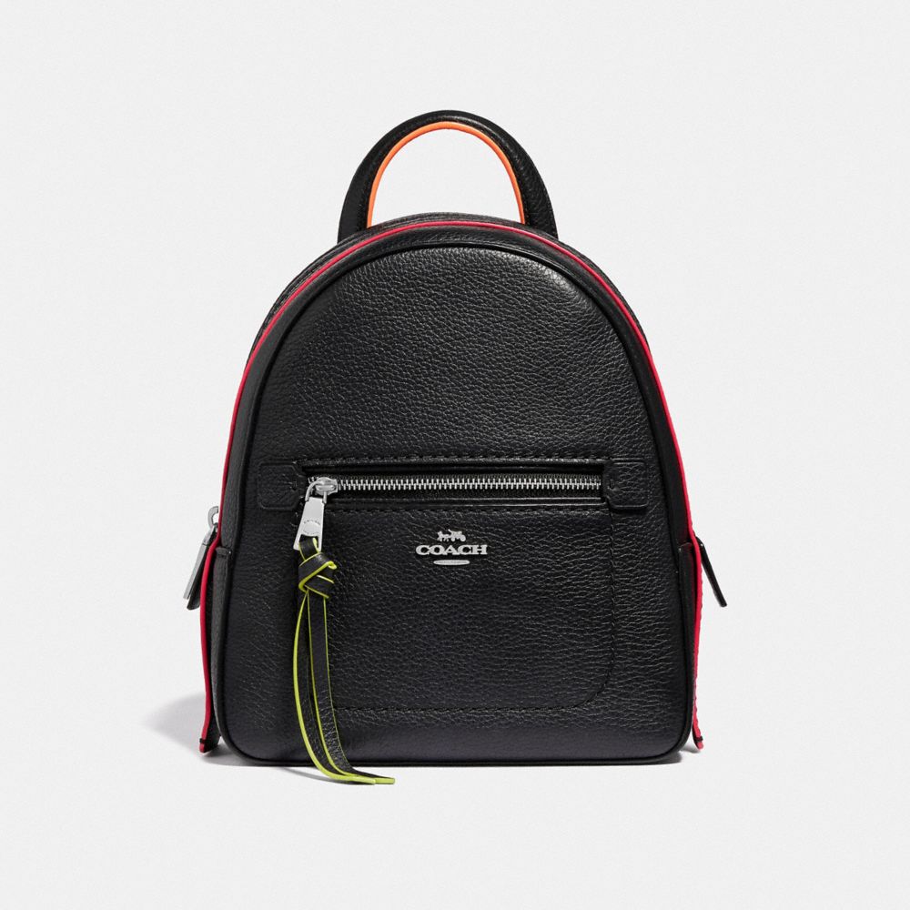 ANDI BACKPACK - BLACK/MULTI/SILVER - COACH F38348