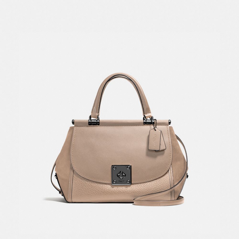 COACH F38389 DRIFTER CARRYALL STONE/DARK-GUNMETAL