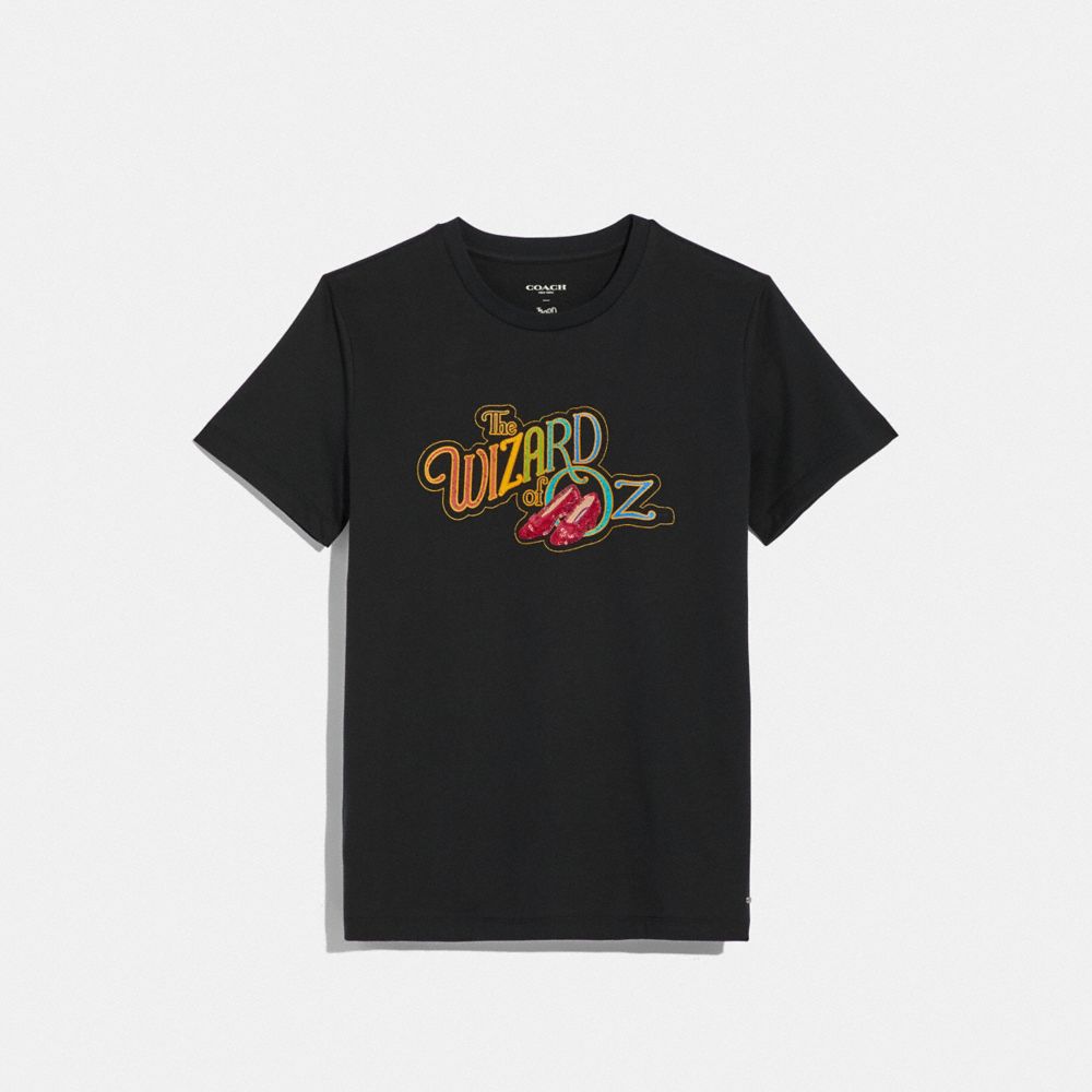 COACH F38592 - WIZARD OF OZ T-SHIRT BLACK