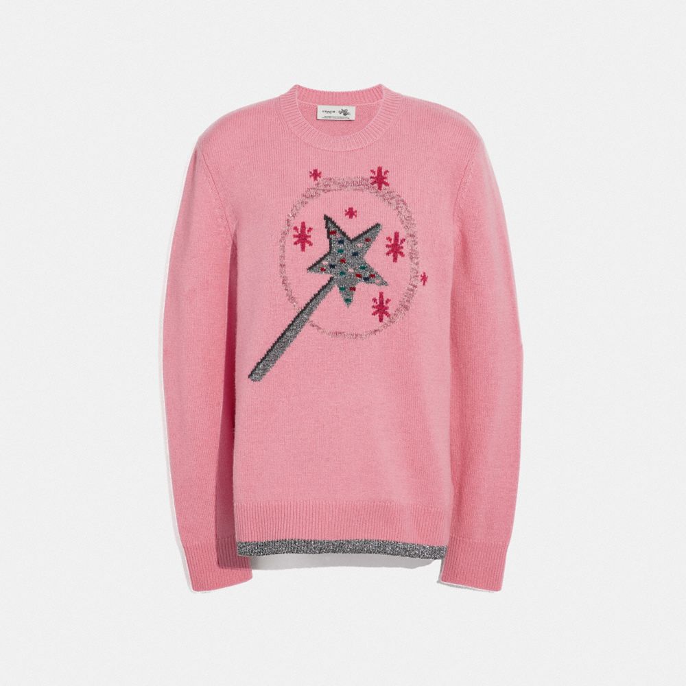 COACH F38725 Wand Sweater PEONY