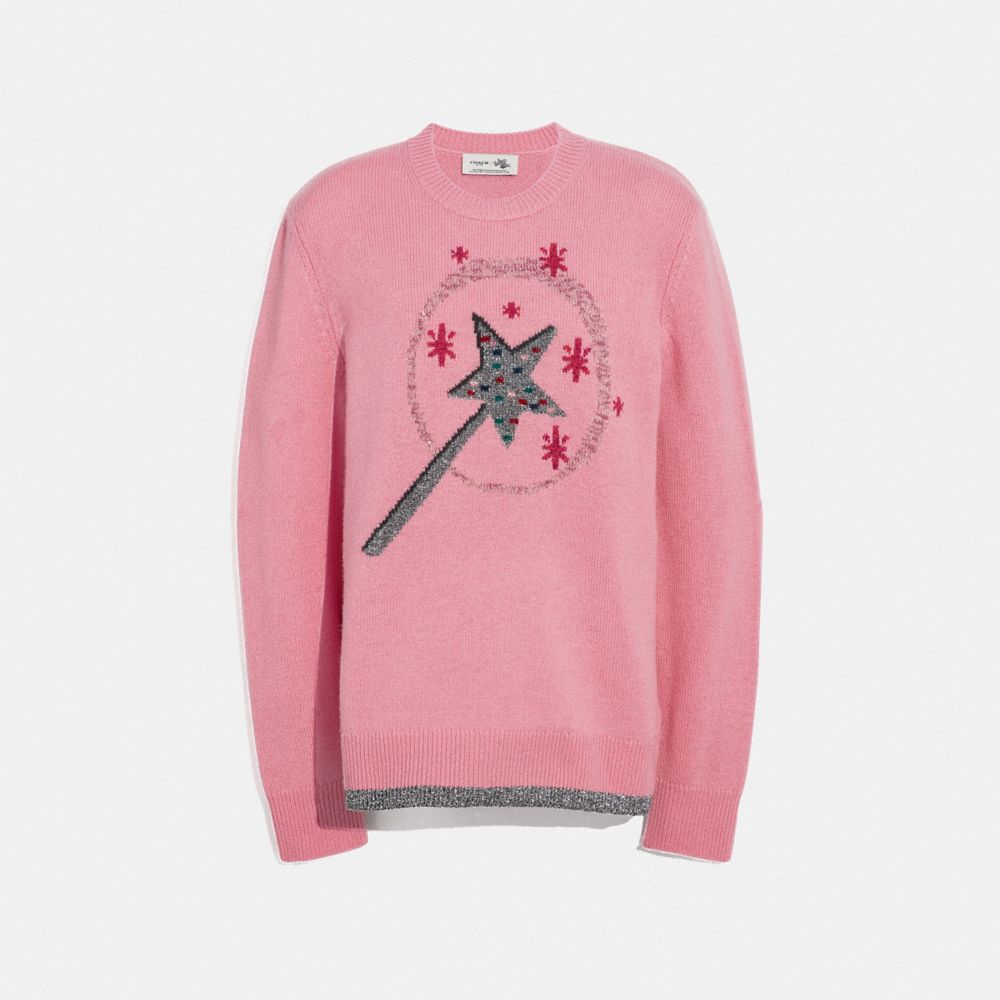 WAND SWEATER - PEONY - COACH F38725