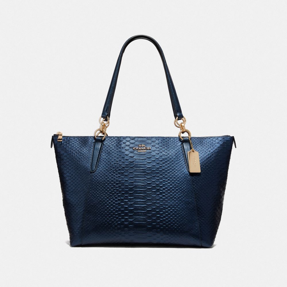 COACH F38736 Ava Tote IM/METALLIC DENIM