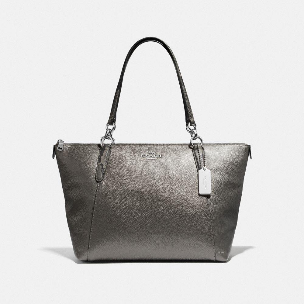 AVA TOTE - COACH F38878 - GUNMETAL/SILVER