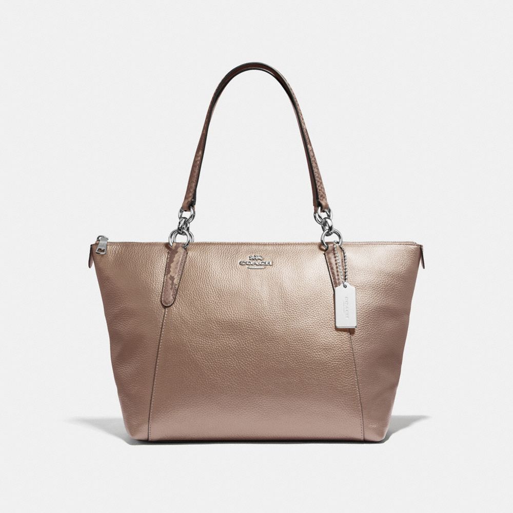 COACH F38878 - AVA TOTE PLATINUM/SILVER