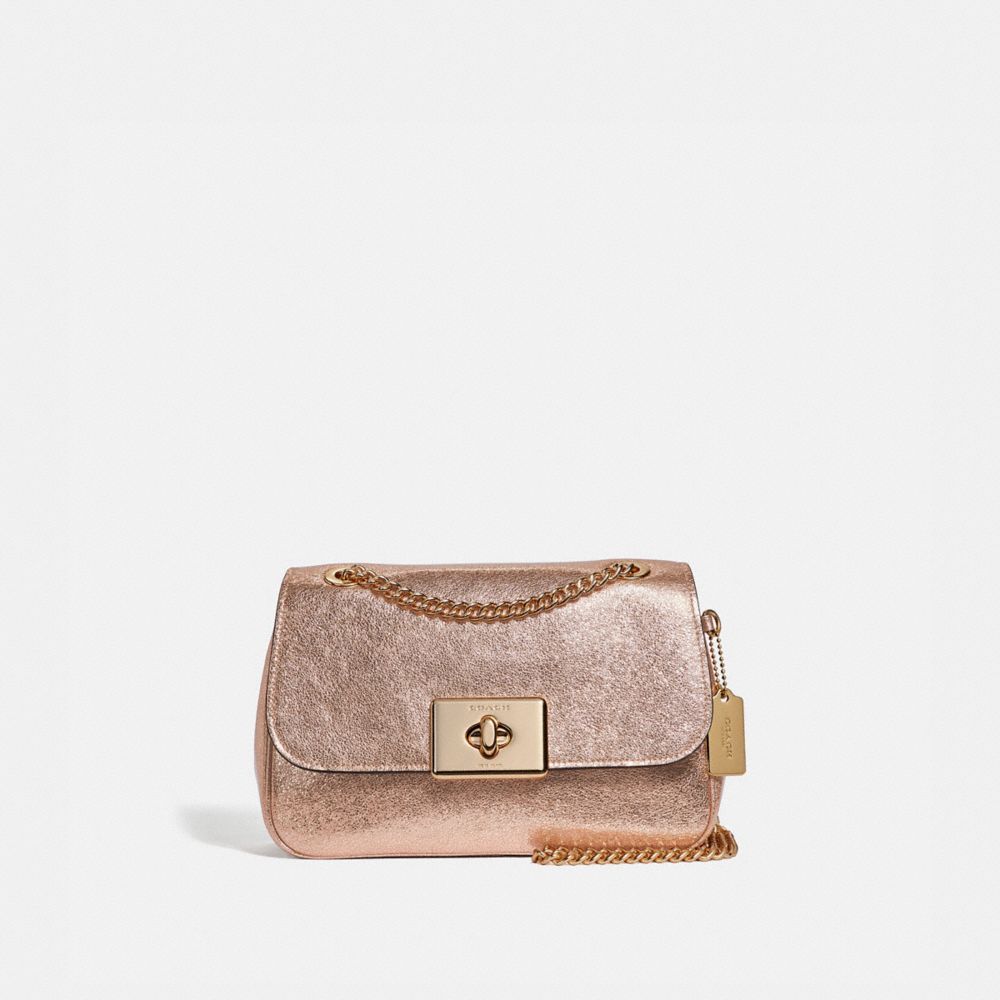 COACH F38937 Cassidy Crossbody ROSE GOLD/LIGHT GOLD