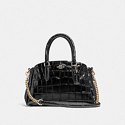 MINI SAGE CARRYALL - BLACK/IMITATION GOLD - COACH F38956