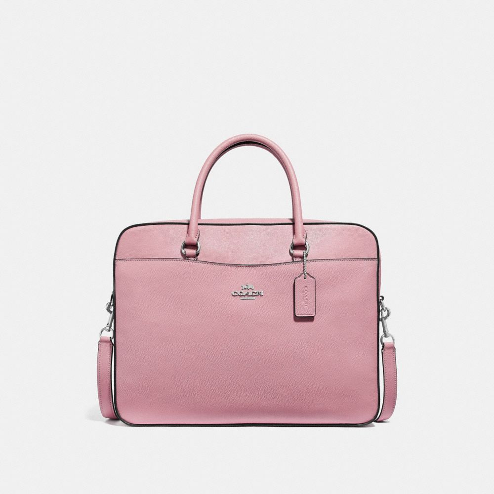 coach pink laptop bag