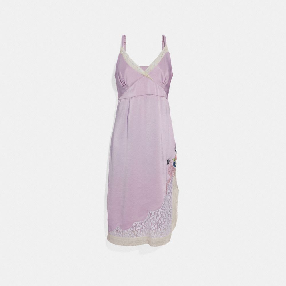 COACH F39282 - SELENA SLIP DRESS PALE LILAC