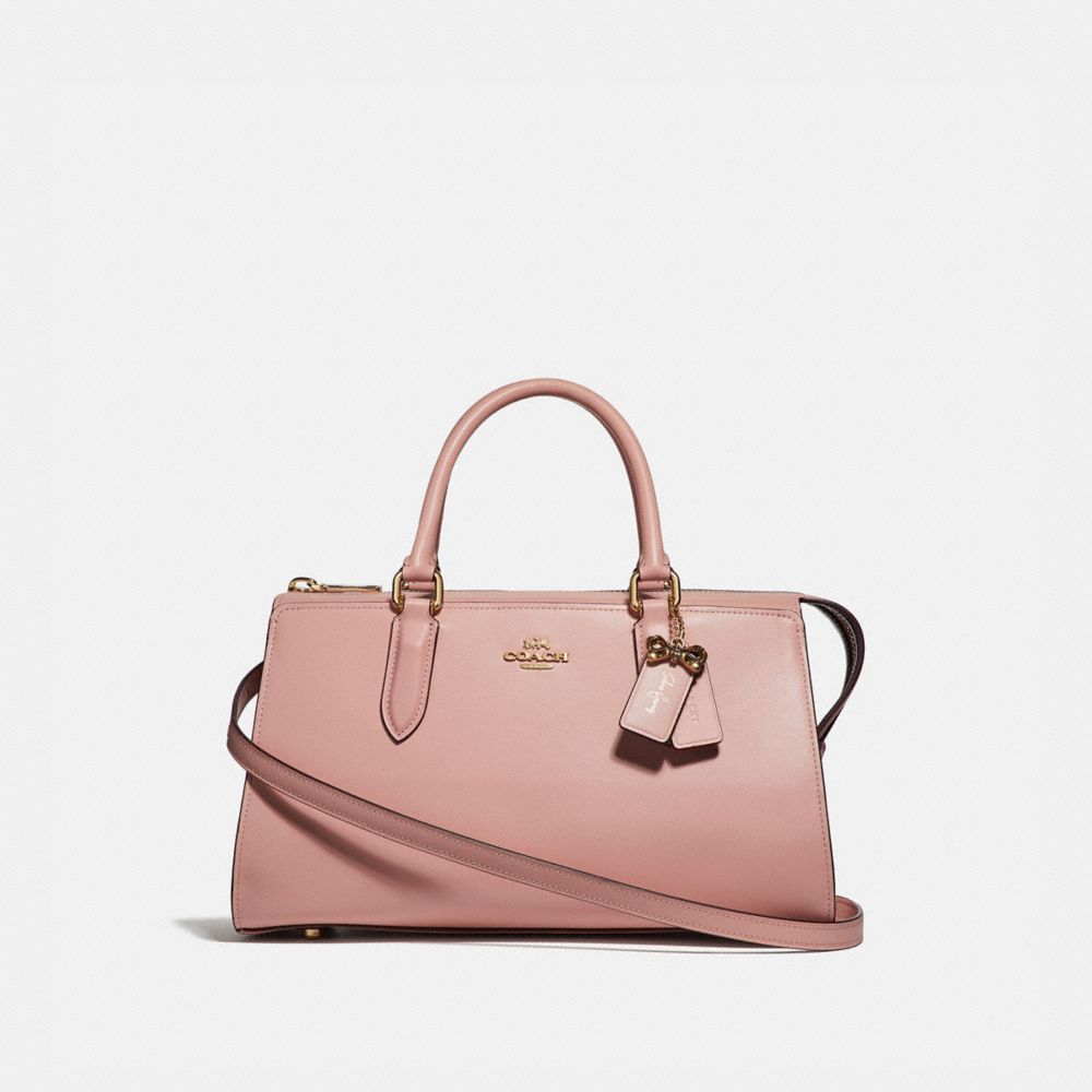 COACH F39290 SELENA BOND BAG PEONY/GOLD