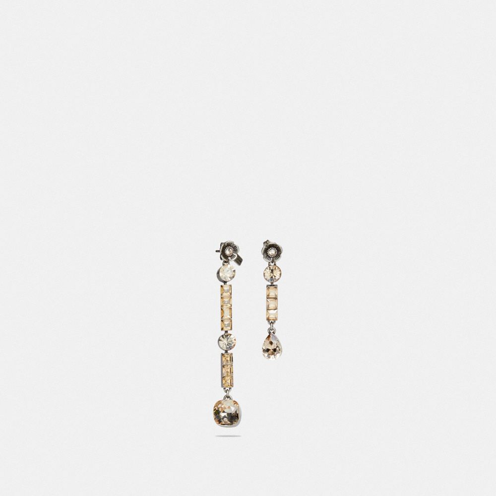 TEA ROSE DROP EARRINGS - SV/ROSE - COACH F39461