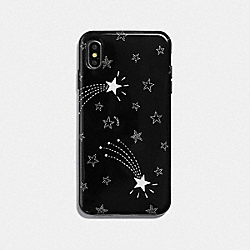 IPHONE 7 PLUS/8 PLUS CASE WITH SHOOTING STAR PRINT - COACH F39491 - BLACK