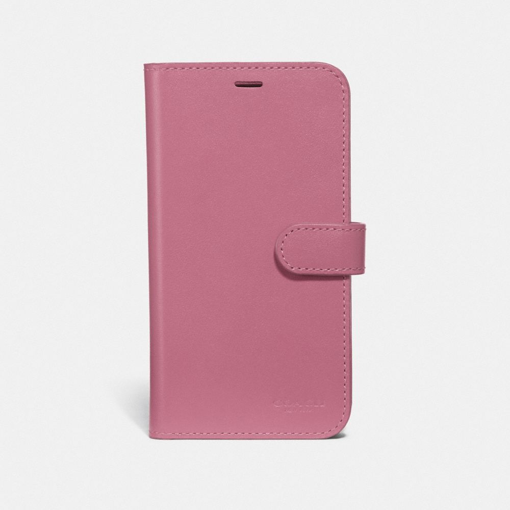 COACH F39595 Iphone X/xs Folio ROSE