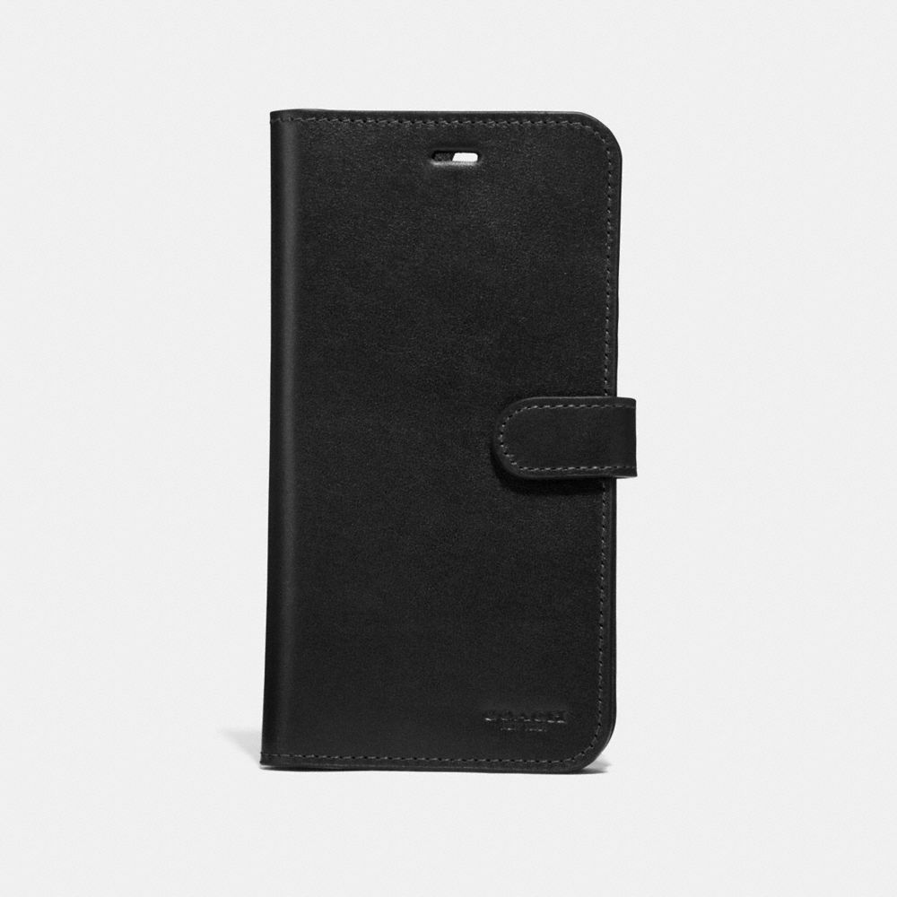 COACH F39596 Iphone 7 Plus/8 Plus Folio BLACK