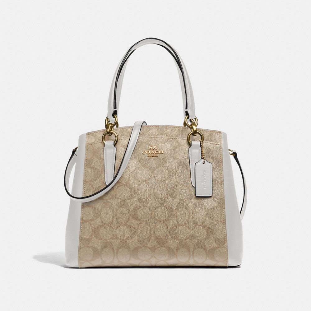 Coach minetta signature hot sale