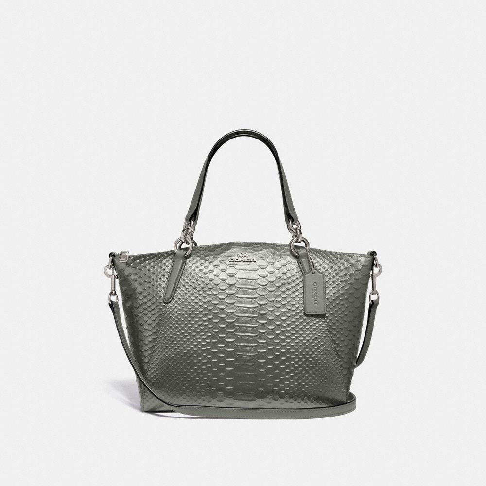 COACH F39779 - SMALL KELSEY SATCHEL GUNMETAL/SILVER