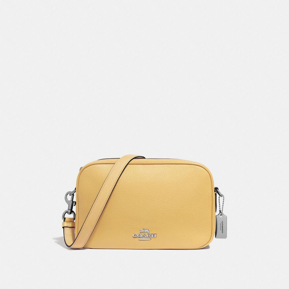 COACH F39856 JES CROSSBODY LIGHT-YELLOW/SILVER