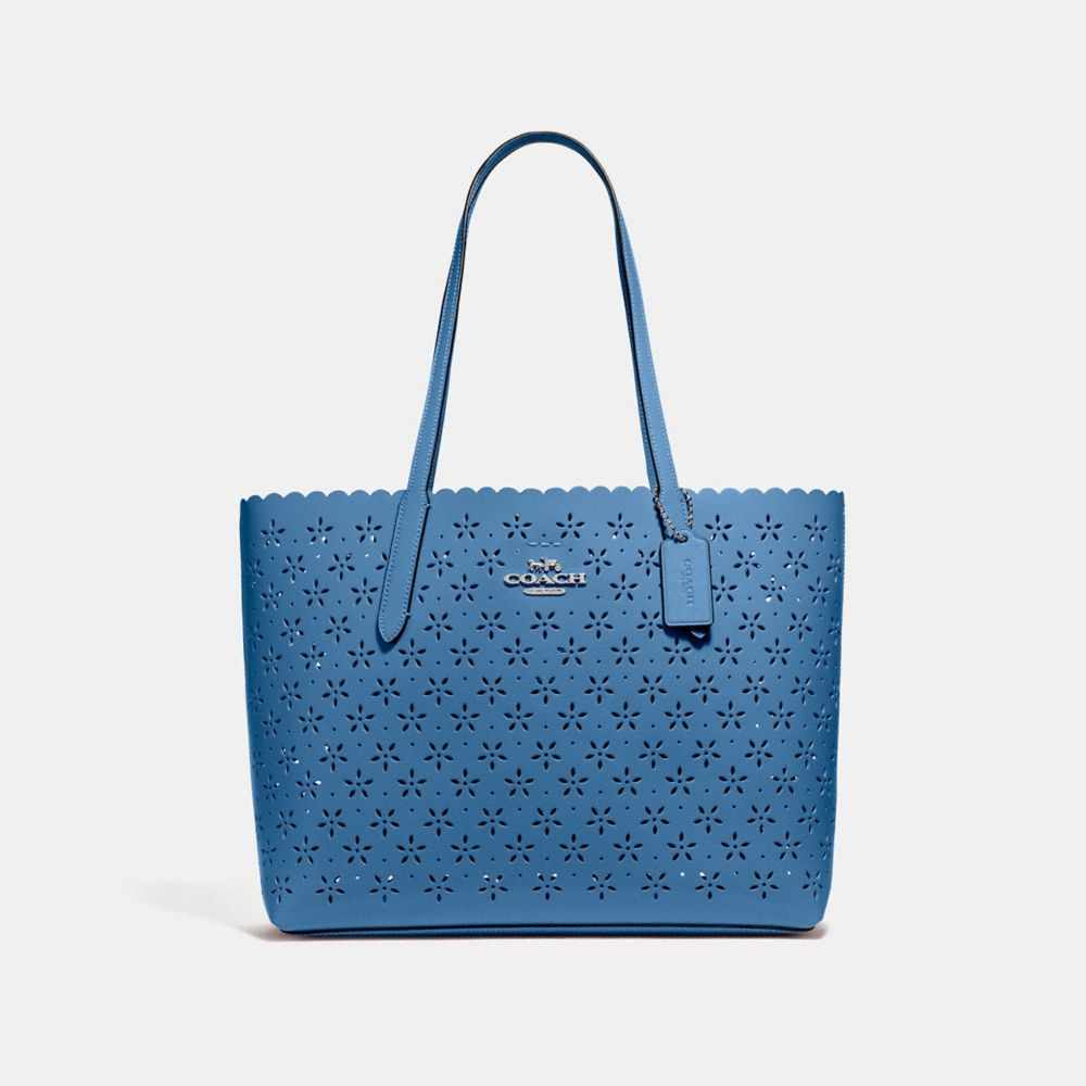 COACH F39894 Avenue Tote SKY BLUE/MIDNIGHT/SILVER